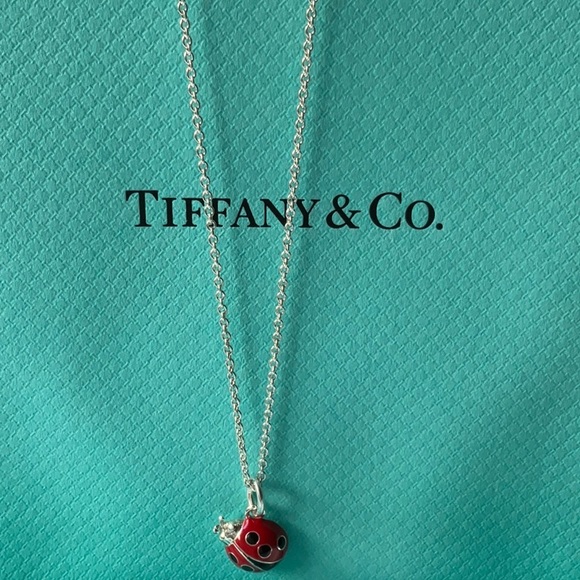 Tiffany & Co. Jewelry Tiffany Co Ladybug Charm Necklace Poshmark